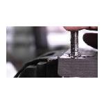 Qualtech DWT54653 Machine Hand Tap, Right Hand Cutting, 7/16-14 Thread, H3 Thread Limit, Plug Chamfer, 4 Flutes, Bright, HSS