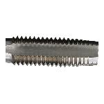 Qualtech DWT54994 Straight Flute Hand Tap, Right Hand Cutting, 1-1/4-7 Thread, H4 Thread Limit, Taper Chamfer, 4 Flutes, Bright, HSS