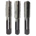 Qualtech DWTS1/2-13 Hand Tap Set, Right Hand Cutting, Bottoming/Plug/Taper Chamfer