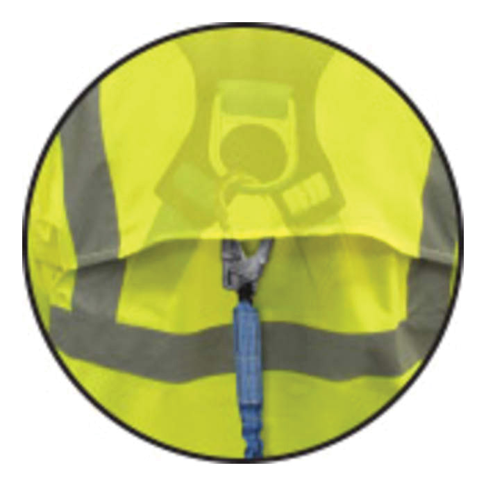 RADWEAR™ RW32-3Z1Y-2X Heavy Duty Rain Jacket, 2XL, Green, 300D Polyurethane Coated Ripstop Oxford Polyester, Resists: Water, ASTME96-05, ANSI/ISEA 107-2010 Class 3, Attached Hood