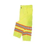 RADWEAR™ SP61-EPGS-ML Surveyor Safety Pant, Hi-Viz Green, Polyester
