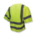 RADWEAR™ SV83GMXL Standard Safety Vest, XL, Hi-Viz Green, Polyester Mesh, Zipper Closure, 6 Pockets, ANSI Class: Class 3, ANSI/ISEA 107-2015 Type R