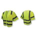RADWEAR™ SV83GMXL Standard Safety Vest, XL, Hi-Viz Green, Polyester Mesh, Zipper Closure, 6 Pockets, ANSI Class: Class 3, ANSI/ISEA 107-2015 Type R