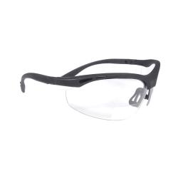 Radians® CH1-115 Cheaters™ Bi-Focal Lens Lightweight Reader Protective Eyewear, +1.5 Diopter, Clear Lens, Black, Nylon Frame, Polycarbonate Lens, Yes % UV Protection, ANSI Z87.1+