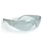 Radians® MR0111ID Mirage™ Lightweight Safety Eyewear, Anti-Fog/Impact-Resistant, Clear Lens, Frameless Frame, Polycarbonate/Foam Lined Frame, ANSI Z87.1+