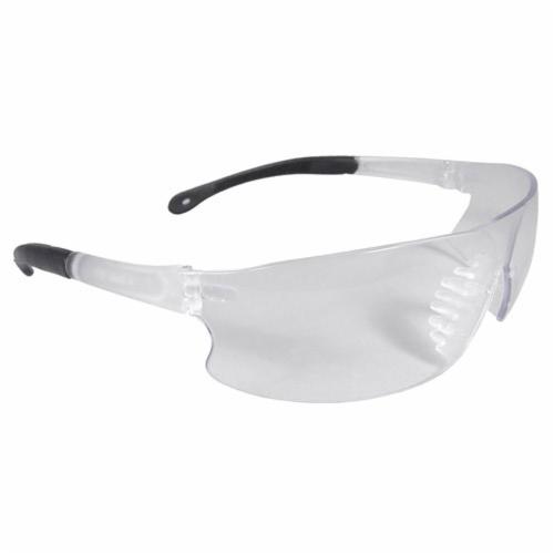 Radians® RS1-11 RS1 Rad-Sequel™ Lightweight Safety Eyewear, Anti-Fog/Hard Coat/Impact-Resistant/Scratch-Resistant, Clear Lens, Wrap Around Frame, Polycarbonate Frame, ANSI Z87.1+