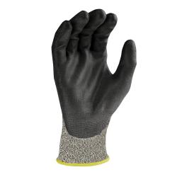 Radians® RWG555M AXIS™ Cut Resistant Gloves, M, Foam Nitrile Coating, HPPE, Slip-On Cuff, Resists: Abrasion, Cut, Puncture and Tear, ANSI Cut-Resistance Level: A4