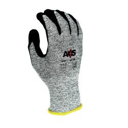 Radians® RWG555S AXIS™ Cut Resistant Gloves, S, Foam Nitrile Coating, HPPE, Slip-On Cuff, Resists: Abrasion, Cut, Puncture and Tear, ANSI Cut-Resistance Level: A4