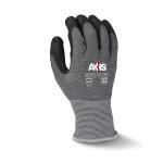 Radians® RWG560XXL AXIS™ Cut-Resistant Gloves, 2XL, Polyurethane Coating, HPPE With Fiberglass, Seamless Cuff, Resists: Abrasion, Cut, Tear and Puncture, ANSI Cut-Resistance Level: A4, ANSI Puncture-Resistance Level: 4