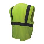 Radians® SV27-2ZGM-XL Multi-Purpose Surveyor Safety Vest, XL, Hi-Viz Green, Polyester Mesh, Zipper Closure, 4 Pockets, ANSI Class: Class 2, ANSI/ISEA 107-2015 Type R