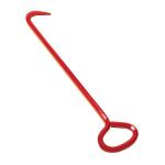 Reed 02301 Heavy Duty Manhole Cover Hook 26 in Handle, High Carbon Steel