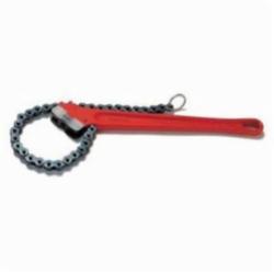 RIDGID® 31330 Heavy Duty Chain Wrench, 4-1/2 to 7-1/2 in Pipe, 36 in OAL, Alloy Steel Double End Jaw, Alloy Steel Handle