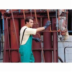 MCR Safety 388BFXL Dominator 388BF Rainwear Bib Pant, XL, Green, 0.42 mm PVC/High Tensile Polyester, 32 in L Inseam