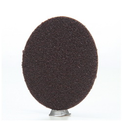 Roloc™ 7000045096 Abrasive Disc, 3 in Dia Disc, 50 Grit, Coarse Grade, Aluminum Oxide Abrasive, Type TR Attachment