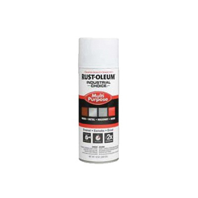 Rust-Oleum® 1681830 1600 System Multi-Purpose Enamel Spray Primer, 12 oz Container, Liquid Form, White, 12 to 15 sq-ft/can Coverage