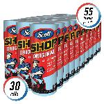 Scott® 75130 Original Shop Towel, 11 in L x 10.4 in W, Hydroknit®, Blue, Roll Package