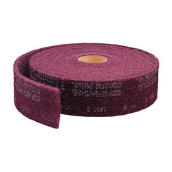 3M™ 7000121074 Clean and Finish Roll, 30 ft L Roll x 2 in W Roll, Very Fine Grade, Aluminum Oxide Abrasive