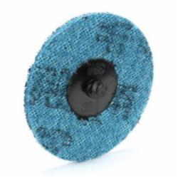 3M™ 7000000754 SC SE Durable Non-Woven Soft Surface Conditioning Disc, 3 in Dia Disc, Very Fine Grade, Aluminum Oxide Abrasive, Type TR Attachment