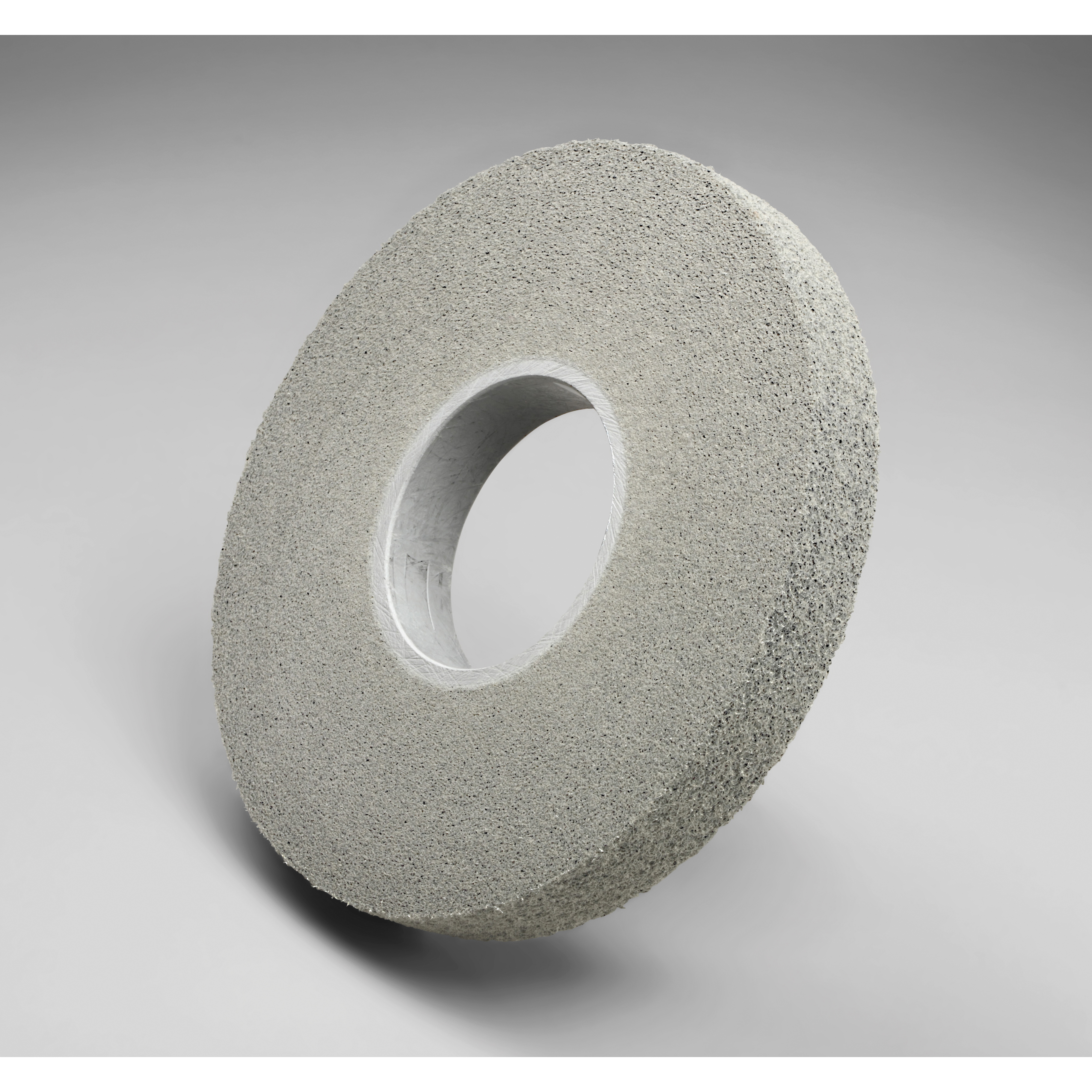 Scotch-Brite™ 7000046116 EX3 High Performance Deburring Wheel, 8 in Dia Wheel, 3 in Center Hole, 1 in W Face, Fine Grade, Silicon Carbide Abrasive