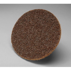 3M™ 7000046111 SE Series Non-Woven Surface Conditioning Disc, 2 in Dia Disc, Coarse Grade, Aluminum Oxide Abrasive, Type TR Attachment