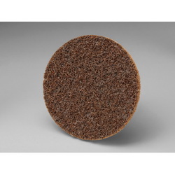 Scotch-Brite™ 7010328681 Surface Conditioning Disc, 3 in Dia Disc, Coarse Grade, Aluminum Oxide Abrasive, Type TS Attachment