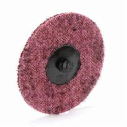 3M™ 7000000755 SC SE Durable Non-Woven Surface Conditioning Disc, 3 in Dia Disc, Medium Grade, Aluminum Oxide Abrasive, Type TR Attachment