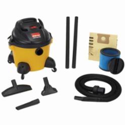 Shop-Vac® 9653610 Wet/Dry Vacuum, 8.4 A, 6 gal Tank, 6 hp Power Rating, 120 VAC, Poly Pro Housing