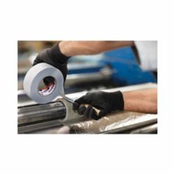 Shurtape® 104693 DF 65 General Purpose Double Coated Tape, 33 m L x 48 mm W, 5 mil THK, Rubber Based Adhesive, Flat Paper Backing, Natural White