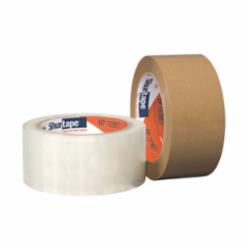 Shurtape® 104301 HP 100® General Purpose Light Duty Hot Melt Packaging Tape, 100 m L x 48 mm W, 1.6 mil THK, Hot Melt Synthetic Rubber Resin Adhesive, Biaxially Oriented Polypropylene Cast Film Backing, Clear