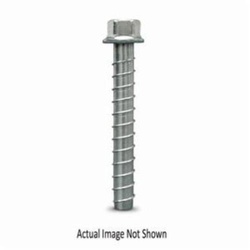 Simpson Strong-Tie® THD50400H Heavy Duty Screw Anchor, 1/2 in Dia, 4 in OAL, Hex Washer Head Drive, Carbon Steel, 3-1/4 in D Min Embedment