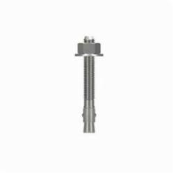 Simpson Strong-Tie® WA504144SS Wedge-All® Wedge Anchor, 1/2 in Dia, 4-1/4 in OAL, 2-13/16 in L Thread, 303/304 Stainless Steel