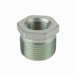 Smith-Cooper® 24HB4003001 Hex Head Pipe Bushing, Steel, 3/8 x 1/8 in Nominal, NPSC End Style, Galvanized