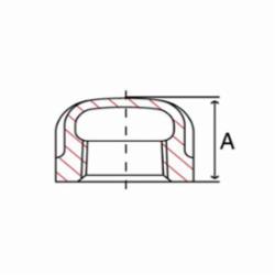 Smith-Cooper® 33C 1006C Pipe Cap, 3/4 in Nominal, FNPT End Style, 150 lb, Malleable Iron, Black