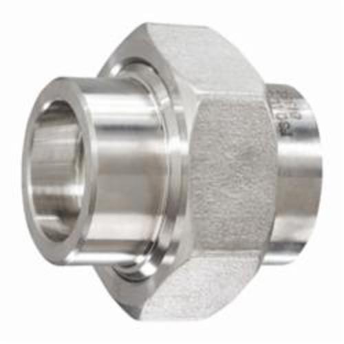 Smith-Cooper® S5034U 020 Pipe Union, 2 in Nominal, Socket Welded End Style, 3000 lb, 304 Stainless Steel