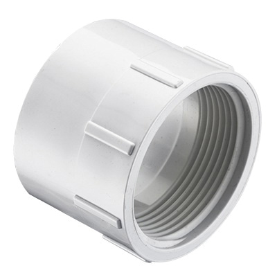 Spears® P101-040 P101, 4 in nominal, Hub x FNPT end style, PVC, Domestic