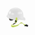 Squids® 19155 3155 Standard Lanyard With Clamp, For Use With Clamp Hard Hat, 2 lb Working, Elastic/Elastomer, Lime