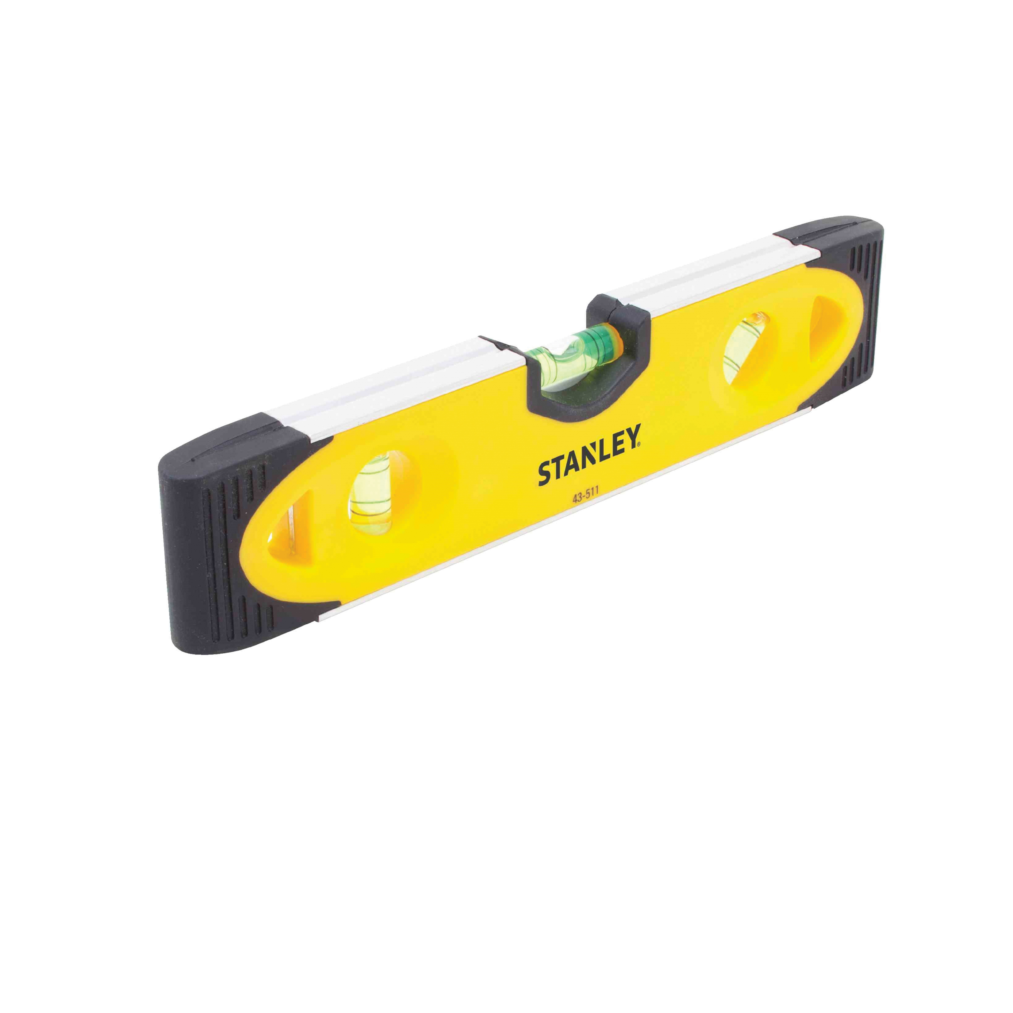 Stanley 43-511 Livella Torpedo Magnetica Antishock | Con Fiala Superiore E Piedini Antigraffio | Confezione Da 3