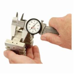 Starrett® 120A-6 Accurate Direct Reading Reliable Dial Caliper With Plastic Case, 0 to 6 in, Graduation 0.001 in, 5/8 in Inside x 1-1/2 in Outside D Jaw, Stainless Steel, Satin
