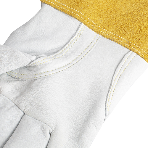 Tillman™ 1332L 1332 Premium Grade Gloves, Pearl, Para-Aramid Lining, Cinch Cuff