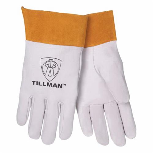 Tillman™ 24D Premium Grade TIG Welding Gloves, Kid Skin, Pearl, Unlined, 10 to 11 in L