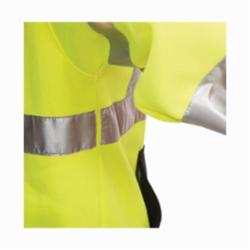Tingley Job Sight™ S78122 Class 3 Hooded Sweatshirt, Fluorescent Yellow/Green/Black, Polyester