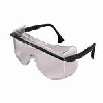 Uvex® by Honeywell S2500C Astrospec® 3001 Lightweight Safety Eyewear, Uvextreme® Anti-Fog, Clear Lens, OTG Frame, Black, Nylon Frame, Polycarbonate Lens, ANSI Z87.1-1989, ANSI Z87.1-2003, CSA Z94.3, CA 18828, Military V0