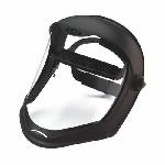 Uvex® by Honeywell S8500 Bionic® Faceshield Assembly, Clear Polycarbonate Glass 9-1/2 in H x 14-1/4 in W x 3/64 in THK Visor