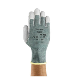 ActivArmr® 245714 70-765 Heavy Duty Cut Resistant Gloves, SZ 8, Acrylic/DuPont™ Kevlar®/Nylon/Polycotton, Knit Wrist Cuff, Resists: Abrasion, Cut and Puncture, ANSI Cut-Resistance Level: A5, ANSI Puncture-Resistance Level: 4