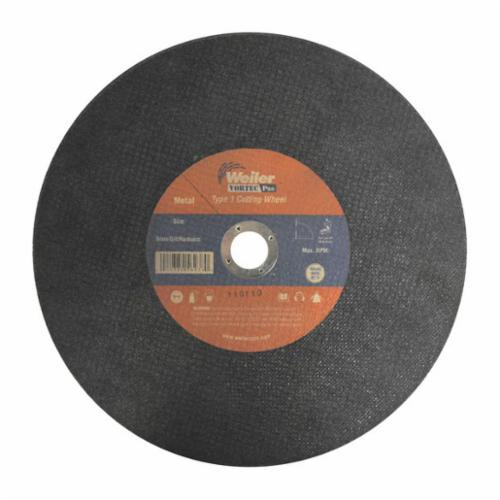 Vortec Pro® Wolverine™ 56240 Large Cut-Off Wheel, 14 in Dia x 3/32 in THK, 1 in Center Hole, A46T Grit, Aluminum Oxide Abrasive