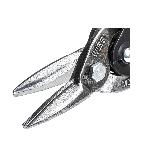 Crescent®M3R MetalMaster® Compound Action Aviation Snip, 18 ga Low Carbon Cold Rolled Steel Cutting, 1-1/2 in L of Cut, Left/Right/Straight/Slight Snip, Molybdenum Steel Blade, Alloy Steel/Vinyl Grip Handle, Non-Slip/Textured Grip