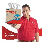 WypAll* 34790 X60 High Tech Disposable Wiper, Hydroknit*, White