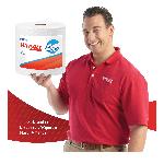 WypAll* 34955 X60 Lightweight General Purpose Wiper, 13.4 x 12.5 in, 1100 Sheets Capacity, Hydroknit*, White