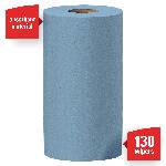 WypAll* 35411 X60 Lightweight General Purpose Wiper, 13.4 x 9.8 in, 130 Sheets Capacity, Hydroknit*, Blue