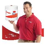 WypAll* ShopPro® 41025 X80Disposable Wiper, Hydroknit*, White